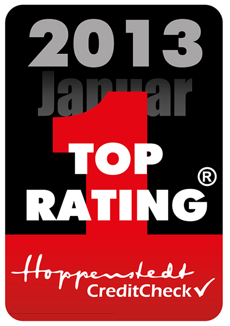 top rating credit check 2013 hoppenstedt