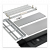 Übersicht Einzelteile für den Rahmen des Light Frame Counters