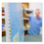 Fertig auf Leichtschaumplatte aufkaschiertes Druckprodukt kann so an die Wand gehängt werden