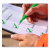 Laminierte Checkliste zum Abhaken und immer wieder verwenden