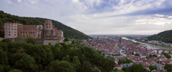 Panorama von Heidelberg