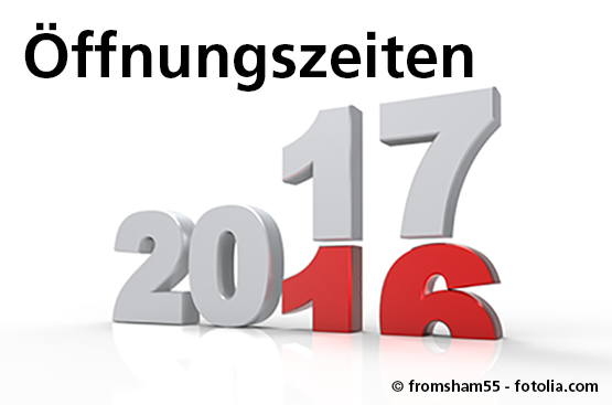 Öffnungszeiten 2016/2017